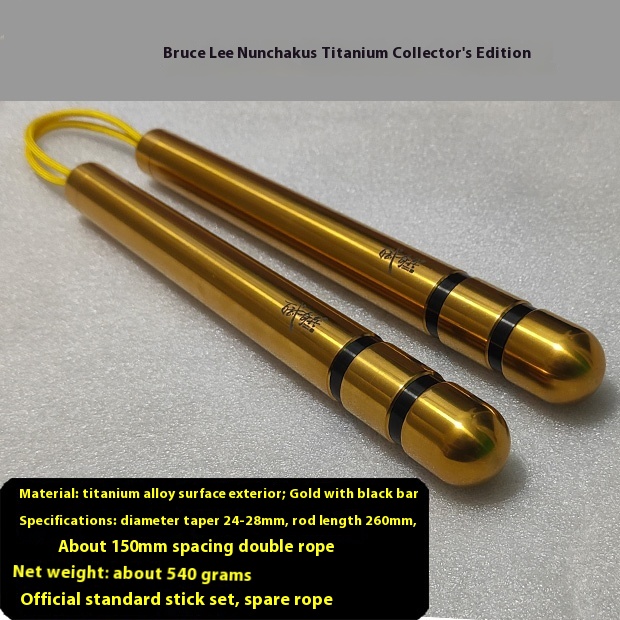 Death Game Nunchaku Titanium Alloy Collector Edition