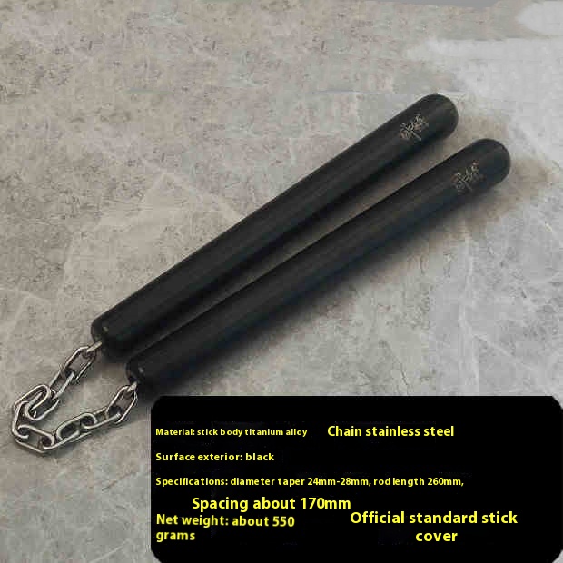 Way Of The Dragon Nunchaku Titanium Alloy Collector Edition