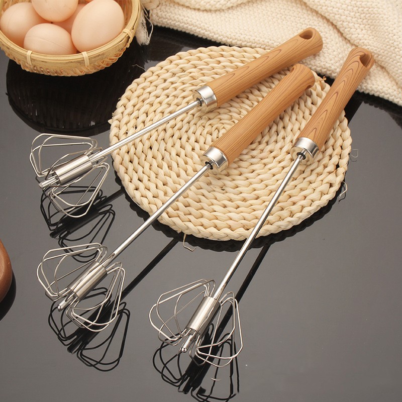 304 Stainless Steel Semi-automatic Egg Beater