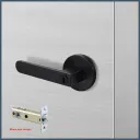 Matte Black Ribbon Key Et