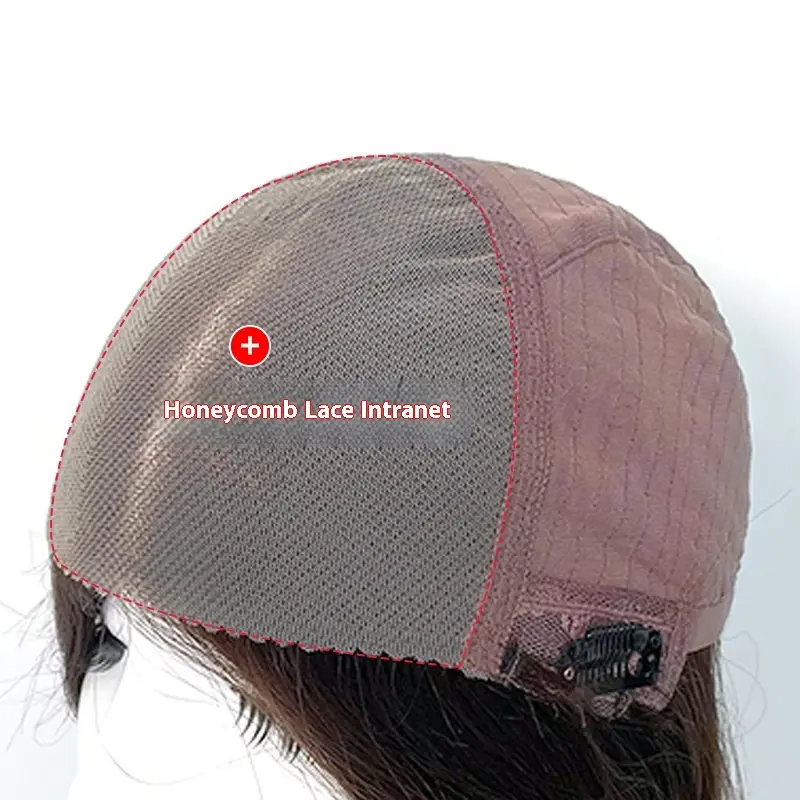 Wig Sheath Women's Short Roll Breathable Natural