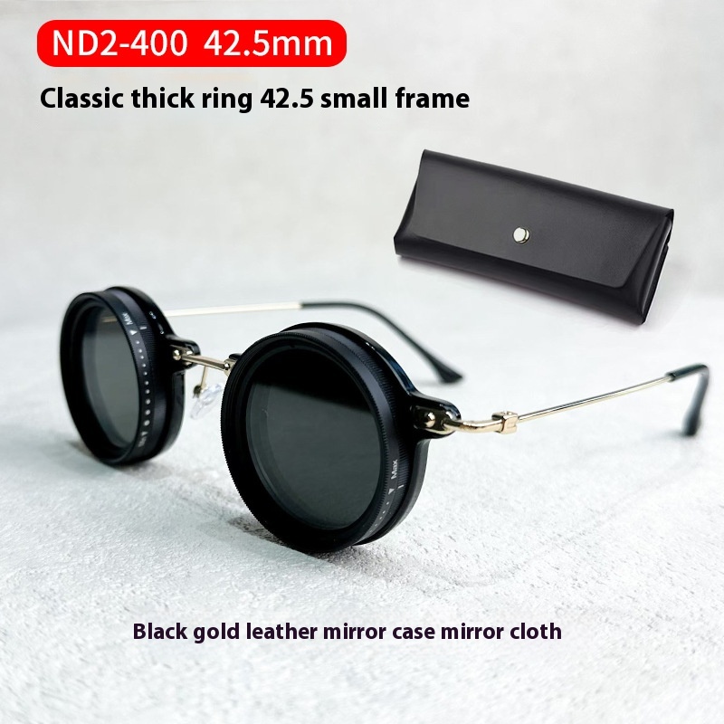 Glasses Box Adjustable Light Reduction 9 Gear Glasses UV Protection - Image 13
