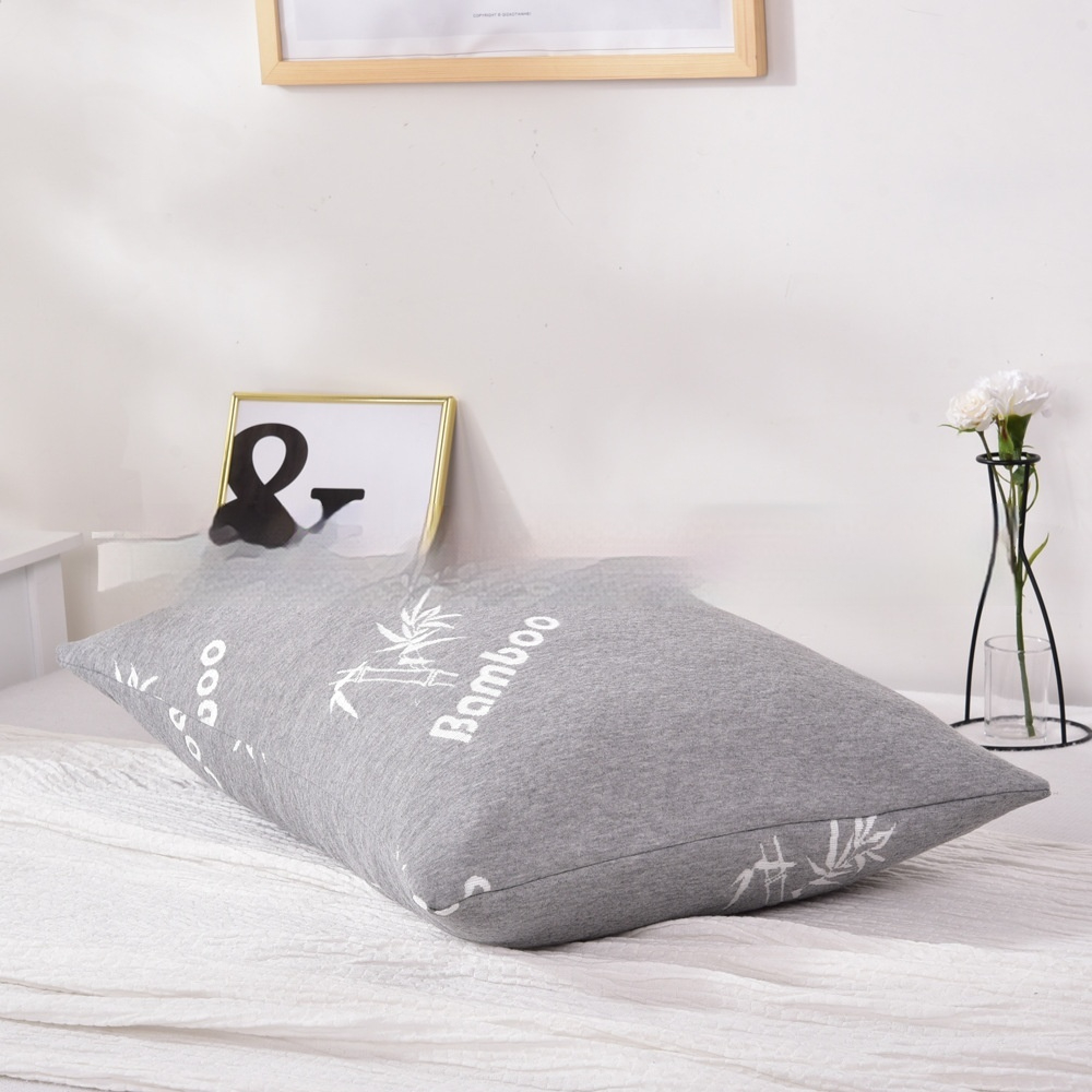Slow Rebound Memory Foam Particles Bamboo Fiber Pillow