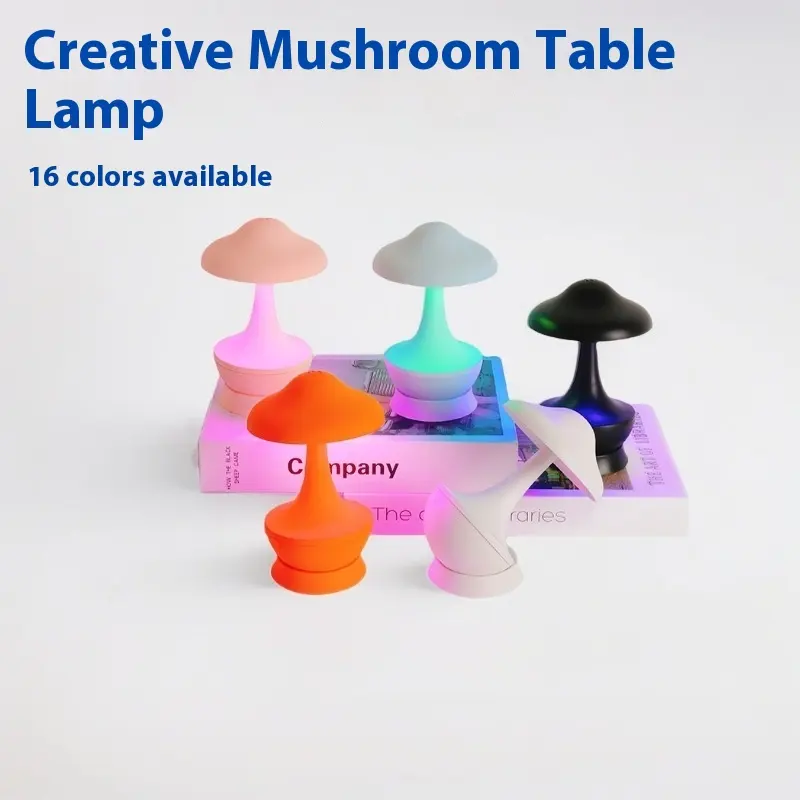 Tumbler Mushroom Lamp RGB Ambience Light Bedside