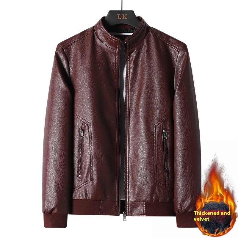 Burgundy With Fleece Lining