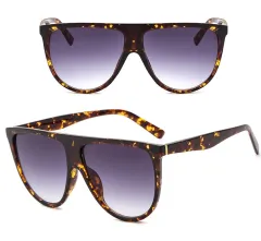 Sunglasses Women Gradient Lens Sun Glasses Women Full Frame Shades Glasses Ladies Unisex - Floral - View 1