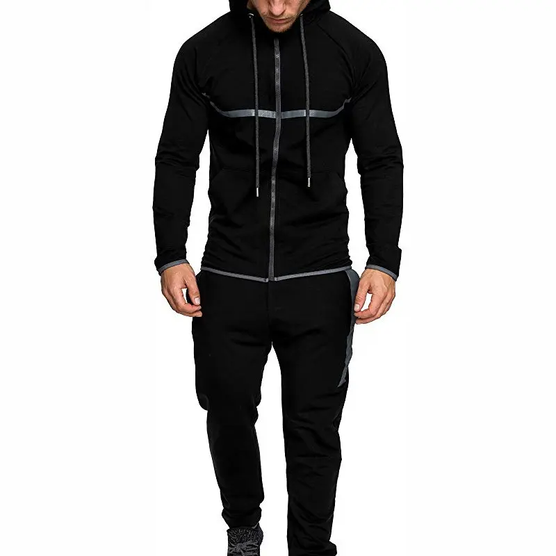 Leisure Sports Fitness Suit Men's Snowflake