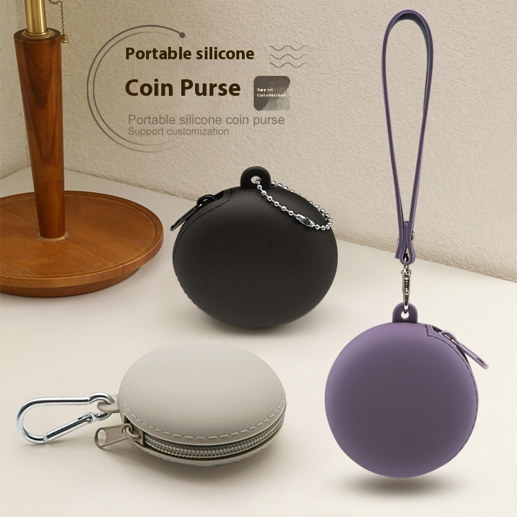 Data Cable Bluetooth Headset Silicone Storage Bag Coin Purse