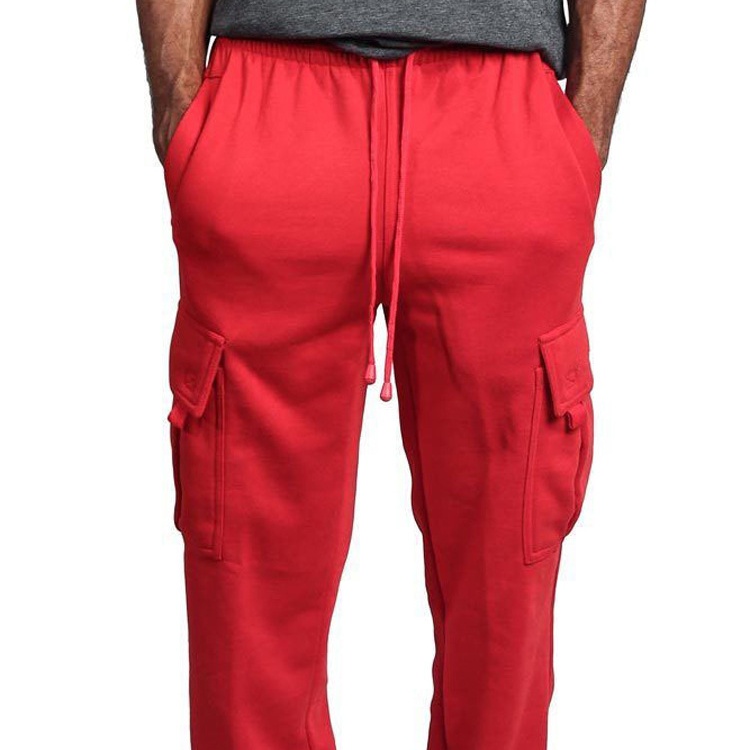 Men's Casual Multi-Pocket Loose Straight-Leg Overalls
