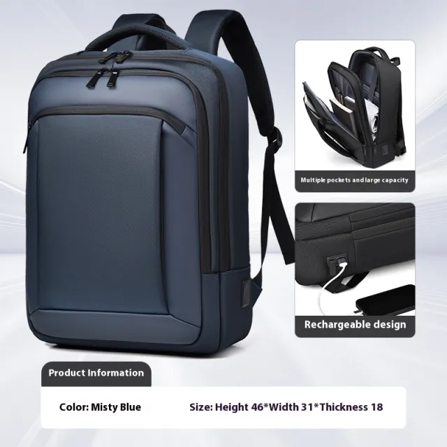 Men's Business Backpack High Fashion Blue - Shop at LoveMi