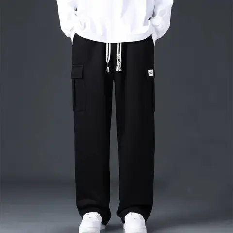 Plus-size Cargo Pants Are Baggy and Fat for Men