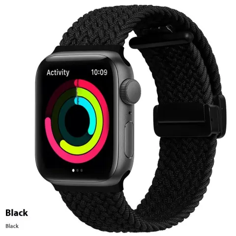 Knitted Nylon Watch Strap and Wristband for Sports