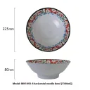 9Inch Horizontal Pattern Bowl