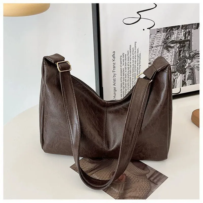 Maillard Retro Style Commuter Bag Women - Coffee