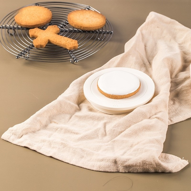 Mini Non-slip Icing Cookies Small Turntable