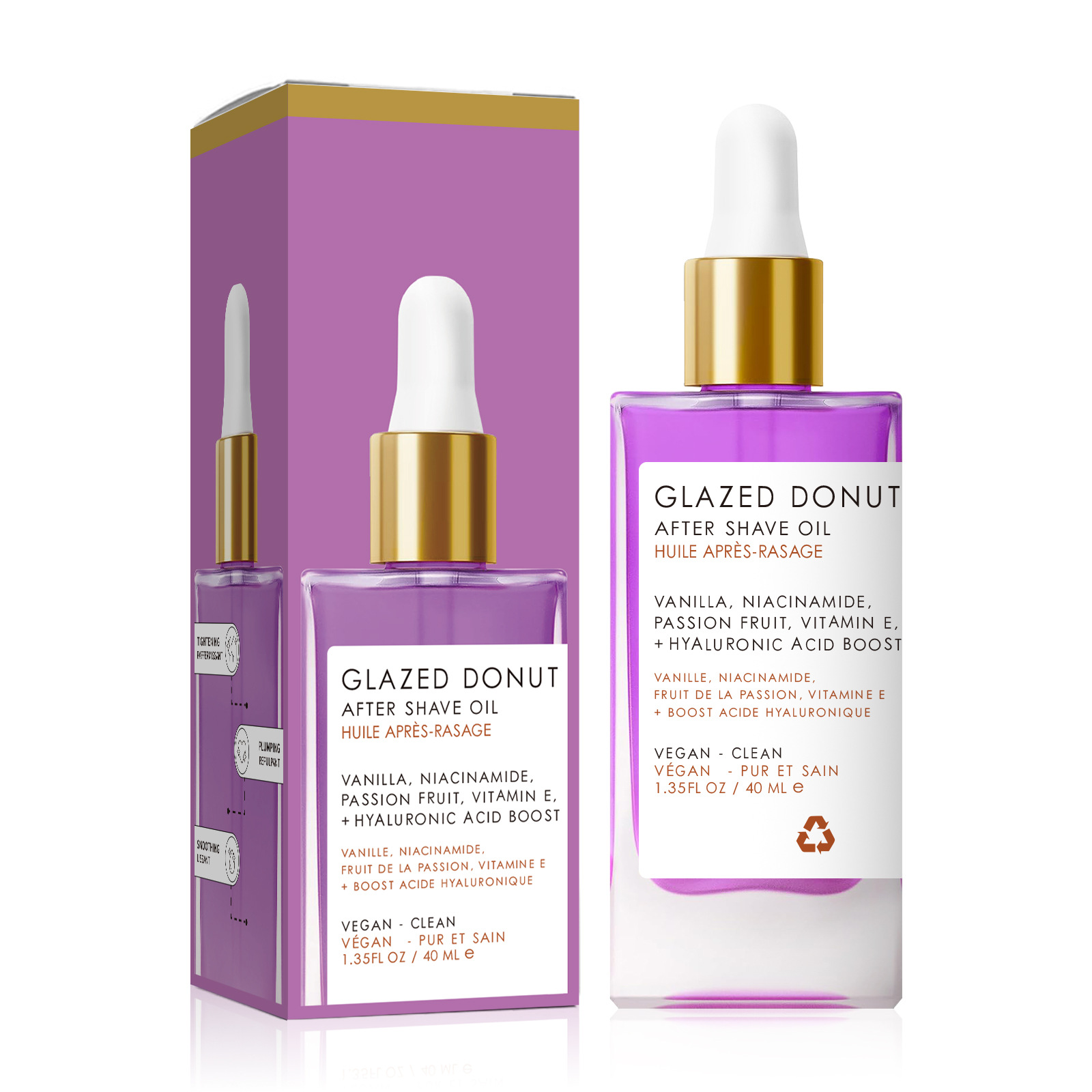 Purple Donut Aftershave Oil Soothing Moisturizing