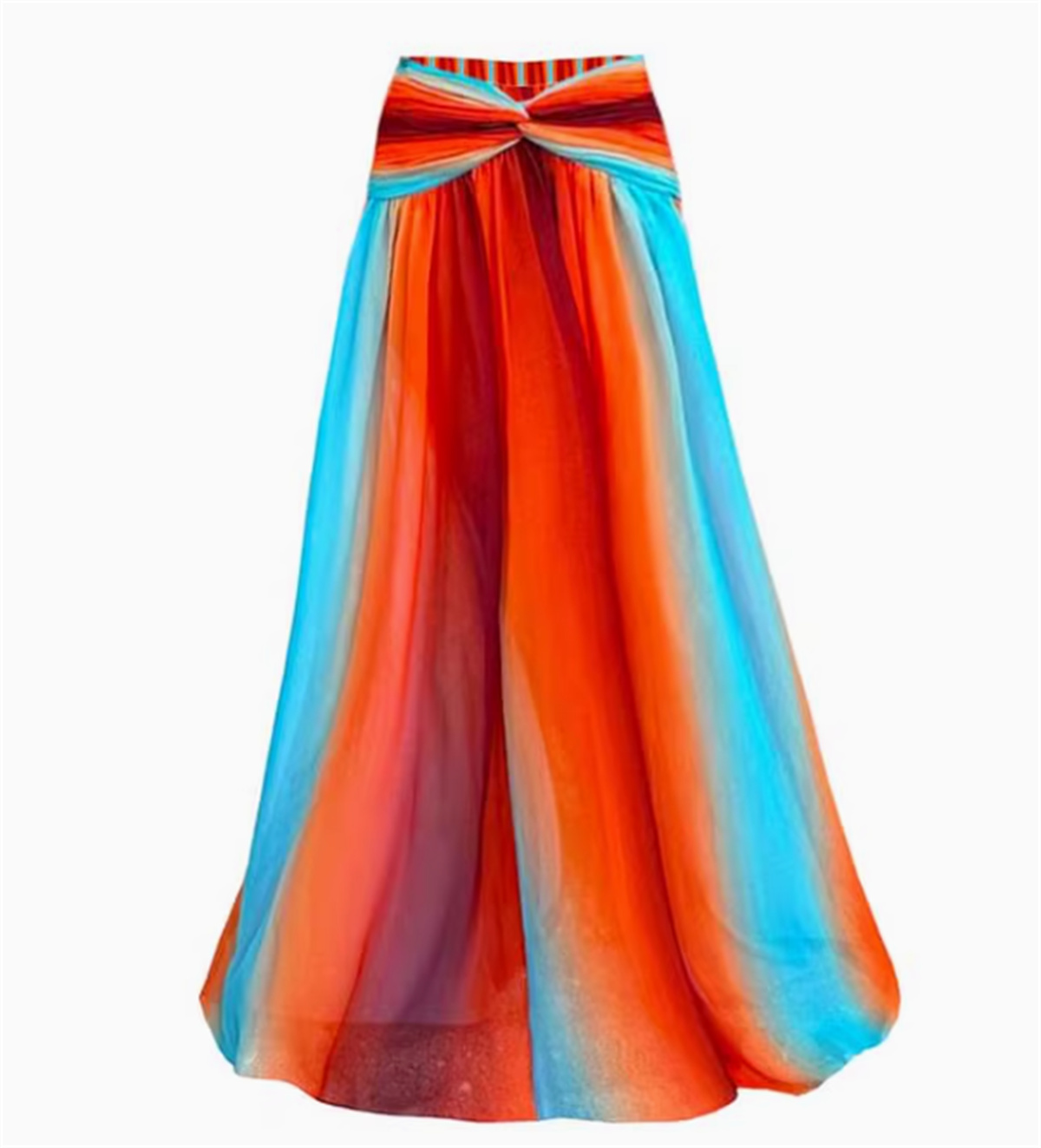 Heavy Contrast Color Slimming Holiday Hot Spring One-piece Swimsuit
