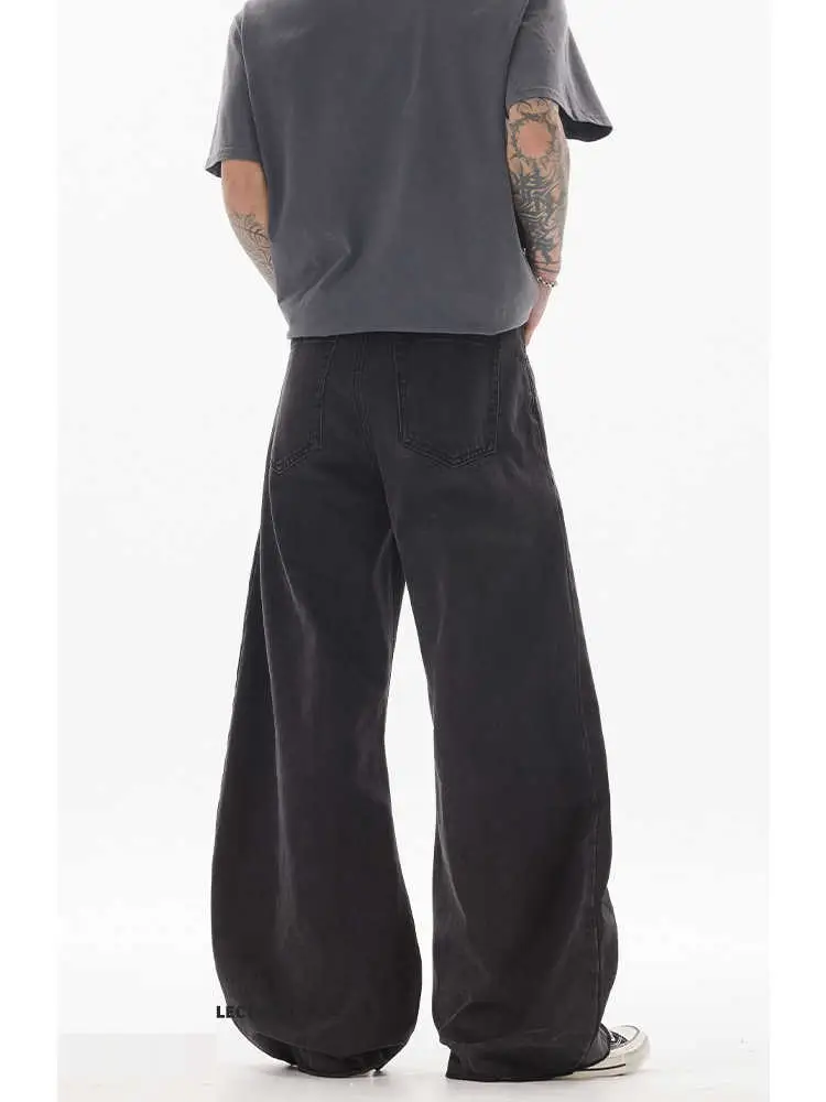 High-grade American Washed Jeans Men's All-match