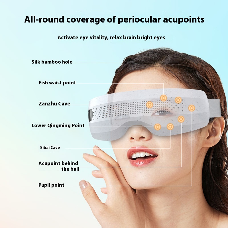 Rhythm Eye Massager Hot Eye Patch Intelligent Visual Eye Care Machine Acupuncture Points