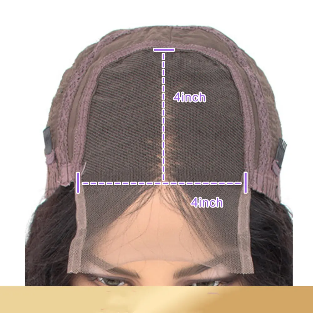 Front Lace Human Wigs Full Head Headgear