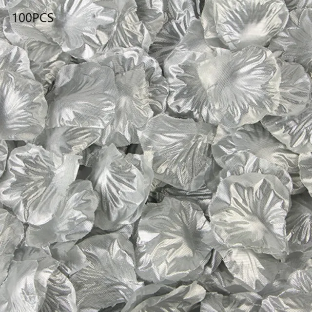 Non woven Fabric Artificial Rose Petals Creative Golden 100Pcs - Shop at LoveMi