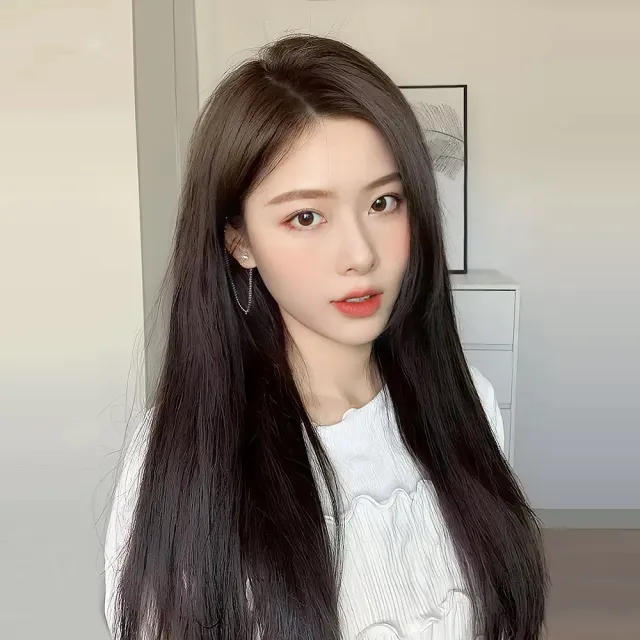 Women's Fashion Full Human Hair Wig Natural Color - Shop at LoveMi