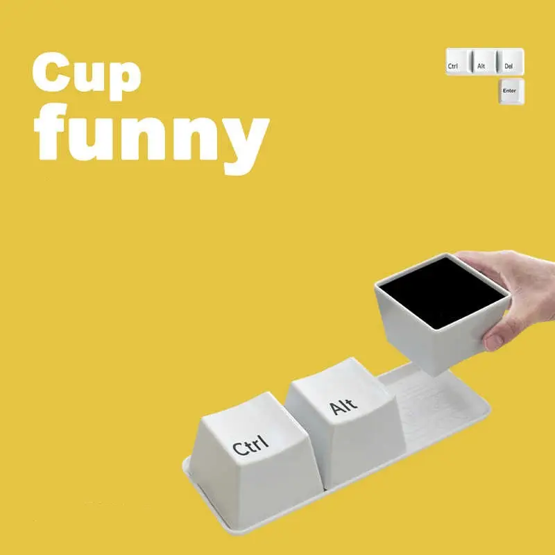 Button Cup Suit Birthday Gift