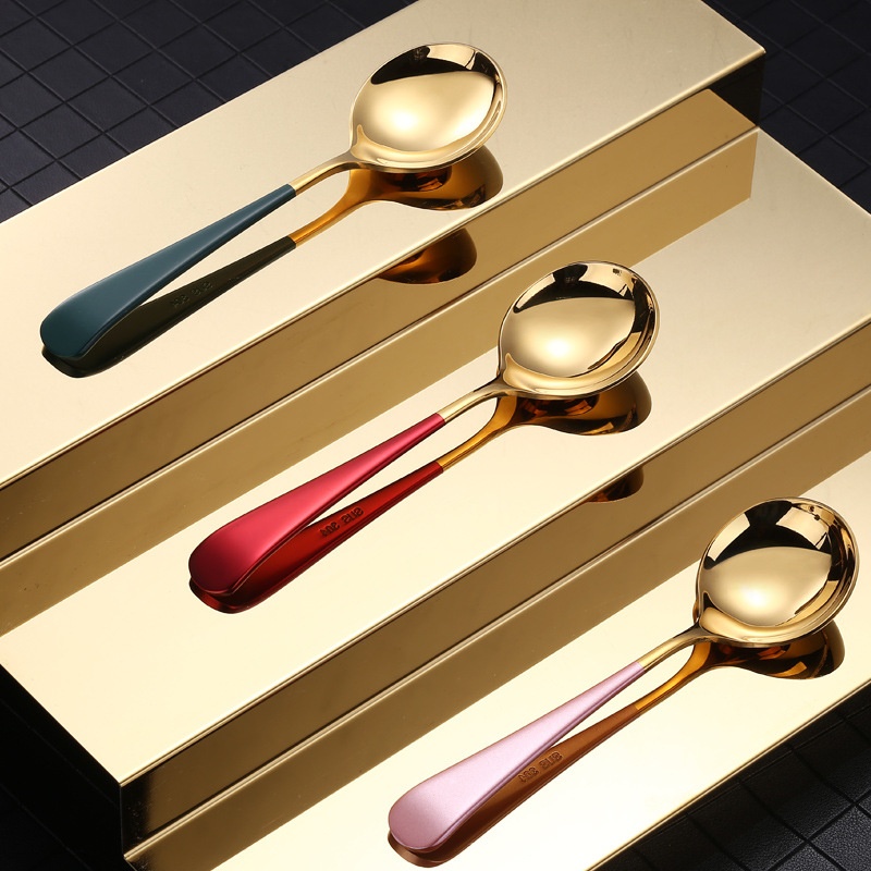 Thickened Household 304 Stainless Steel Spoon
