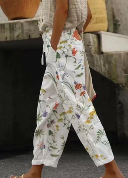 Women's Digital Printing Bubble Crepe Trousers 30Style Xl - Shop at LoveMi