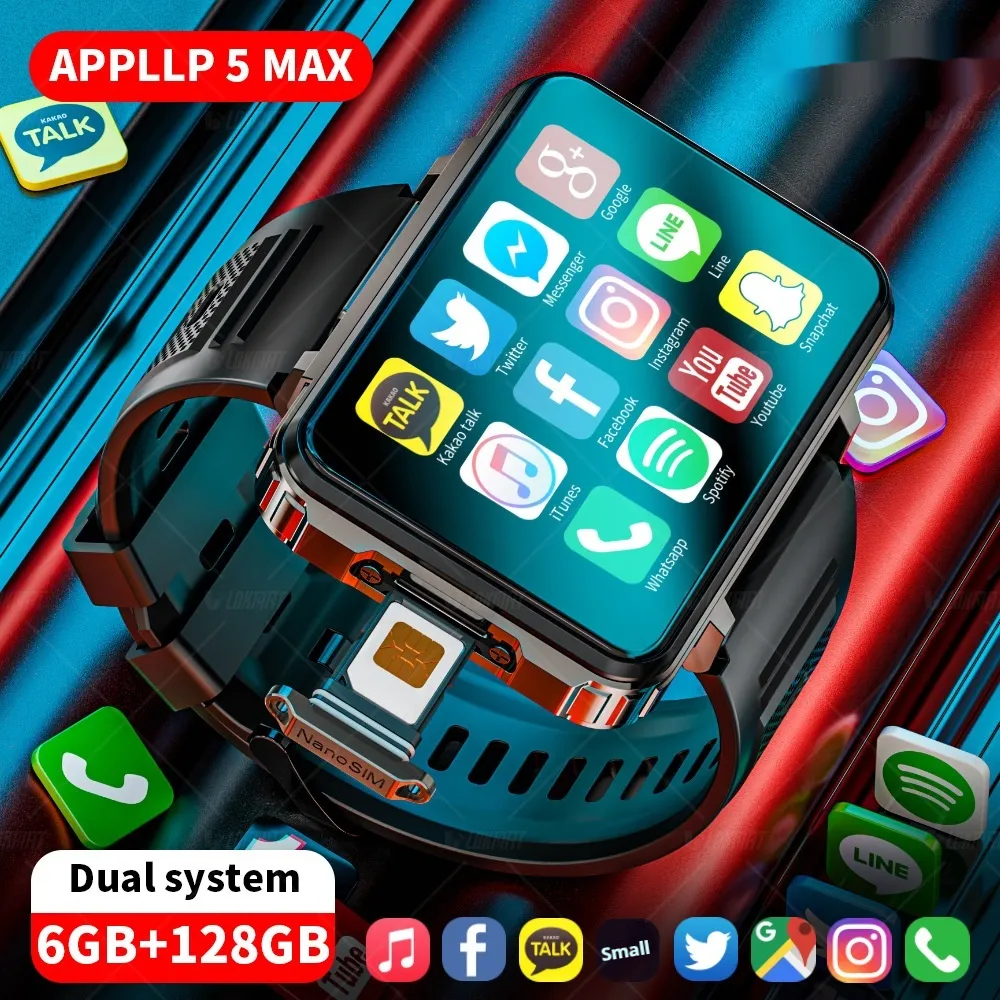 Large Screen Smart Watch 4G Android System