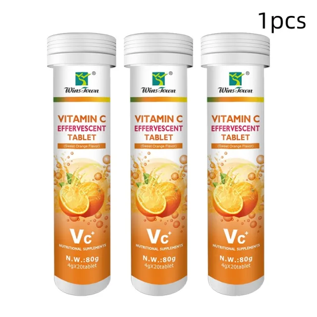 Effervescent Tablet Calcium Iron Zinc Supplements Sweet Orange Flavor - Shop at LoveMi