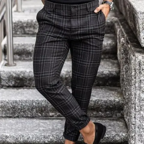 Men's Trousers Loose and Thin Hot Style Casual Pants