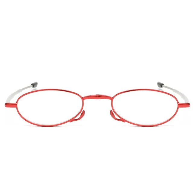 Foldable And Portable Retractable Reading Glasses Red - Shop at LoveMi
