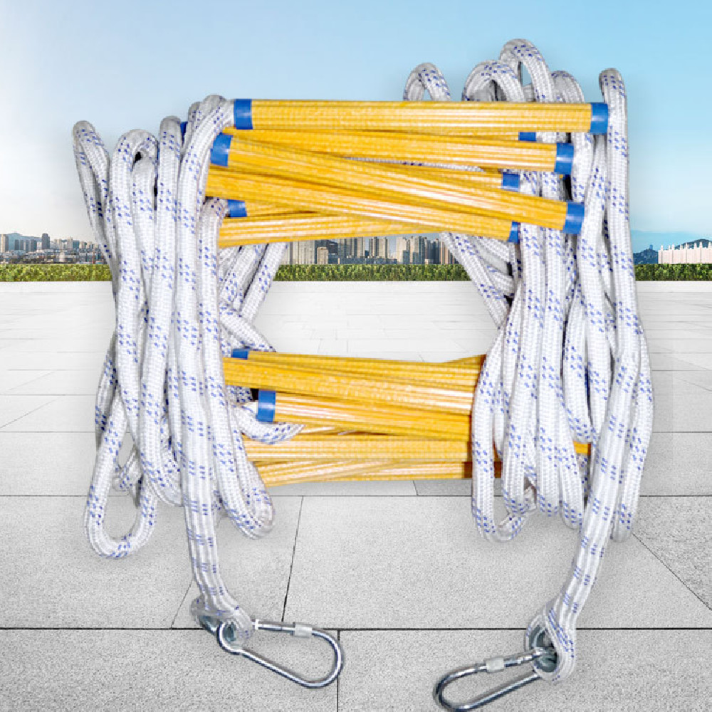 Resin Rope Ladder Nylon Polyester Non-slip Insulation Fire For Fire Training