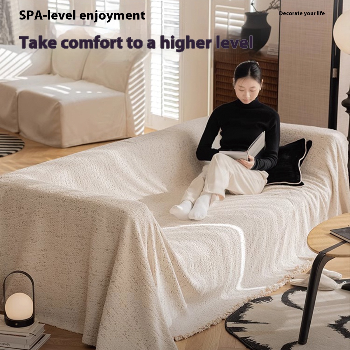 Autumn And Winter Fur Yarn Sofa Universal Cover High-grade Four Seasons Universal Blanket