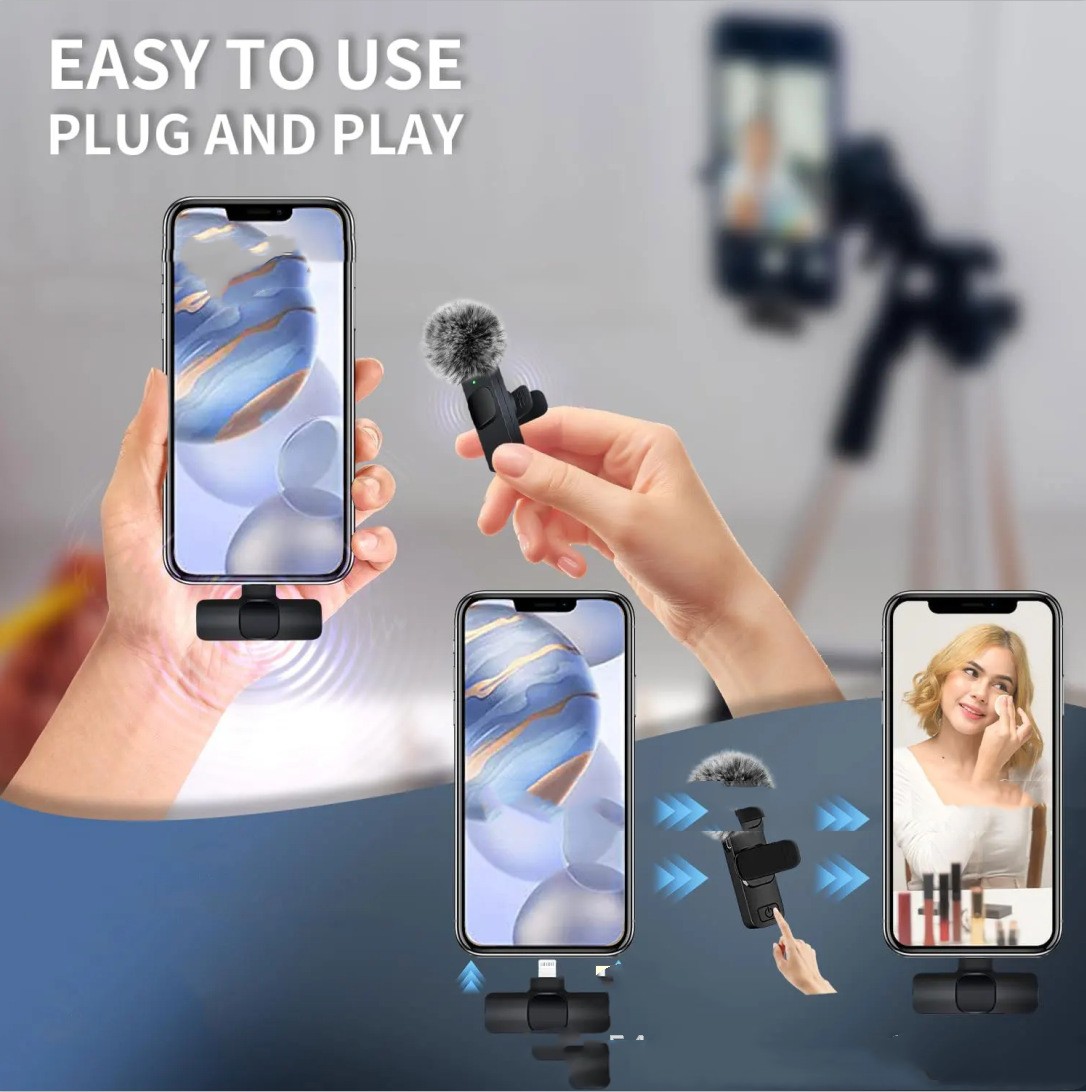 K1K9 Wireless Collar Clip Microphone