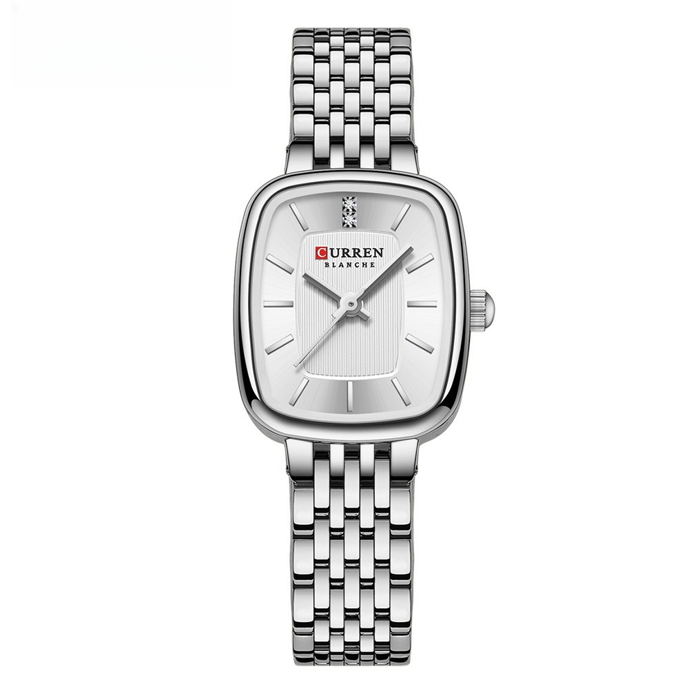 Women’s Quartz Watch Steel Belt Fashion Casual Elegant Wristwatch Gift - Imagen 13 de 13
