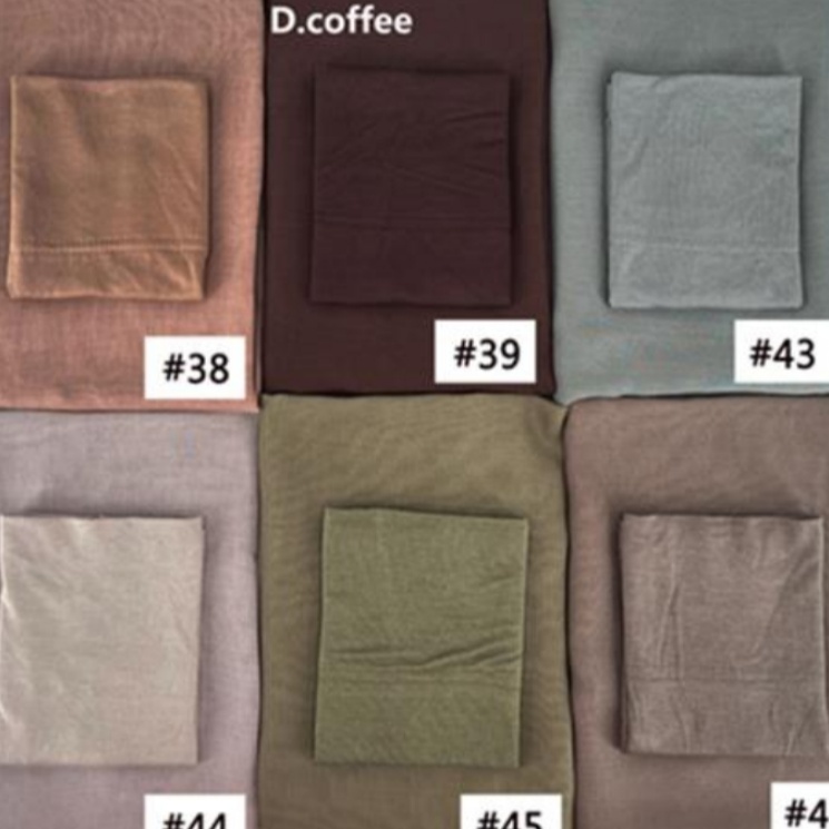 Elegant Solid Color Fashion Mini Hijab