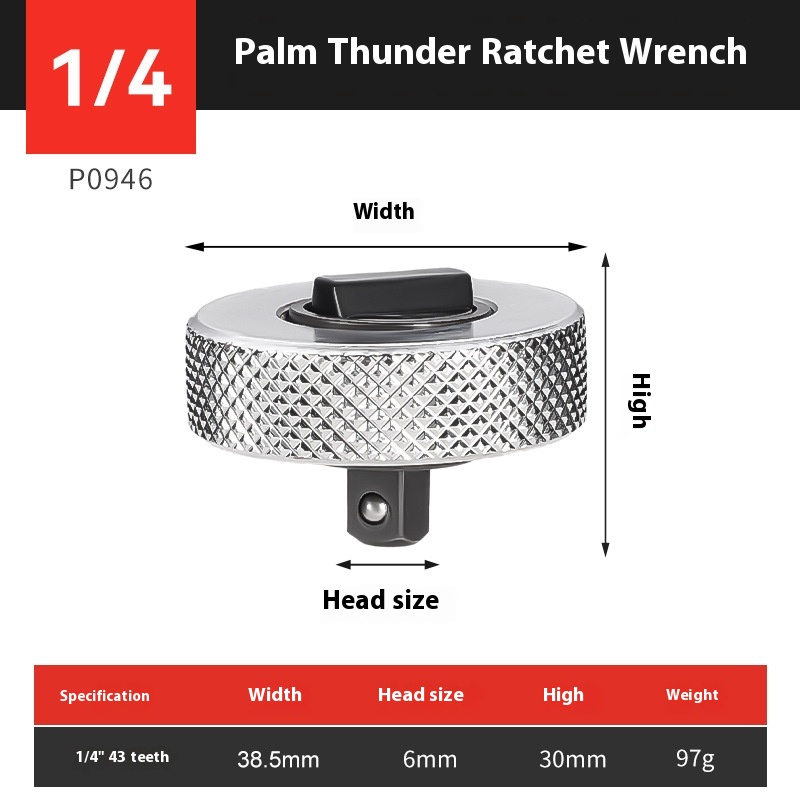 Ratchet Wrench 43 Teeth