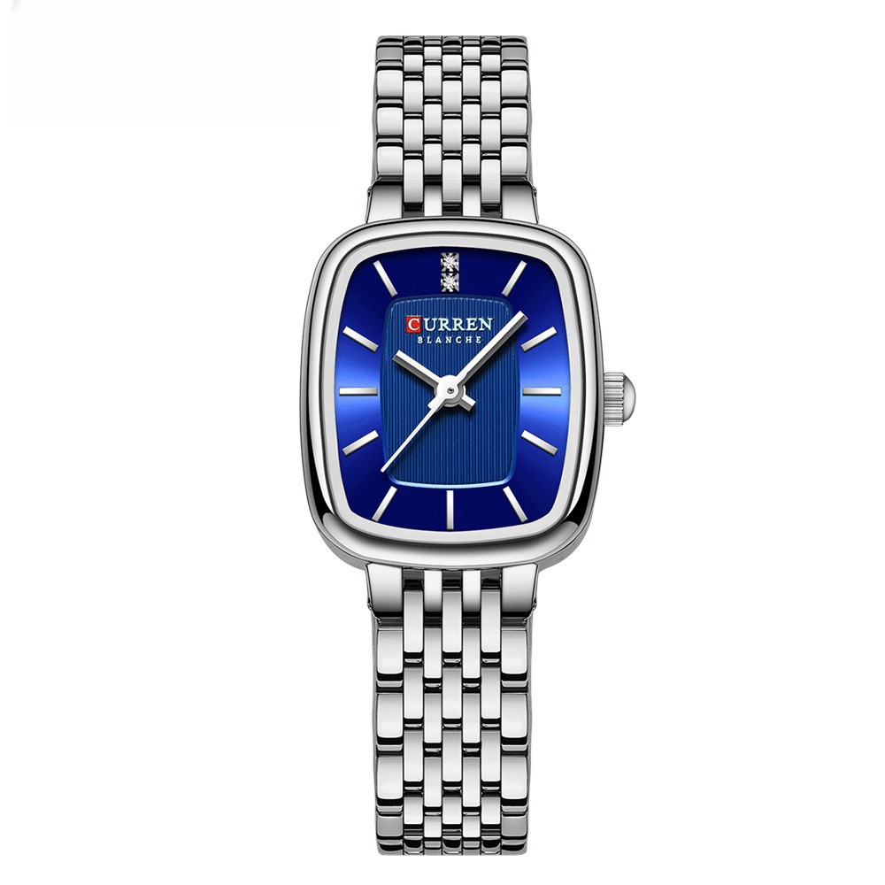Women’s Quartz Watch Steel Belt Fashion Casual Elegant Wristwatch Gift - Imagen 12 de 13