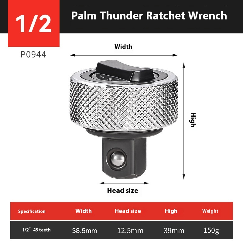 Quick And Labor-saving Aluminum Alloy Small Electroplating Ratchet Wrench