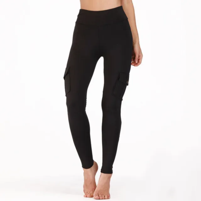 Quick Drying Running Pocket Hip Lifting Pants Black - Shop at LoveMi