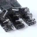 Manicure Beautiful Simple Black And White Lace view 3