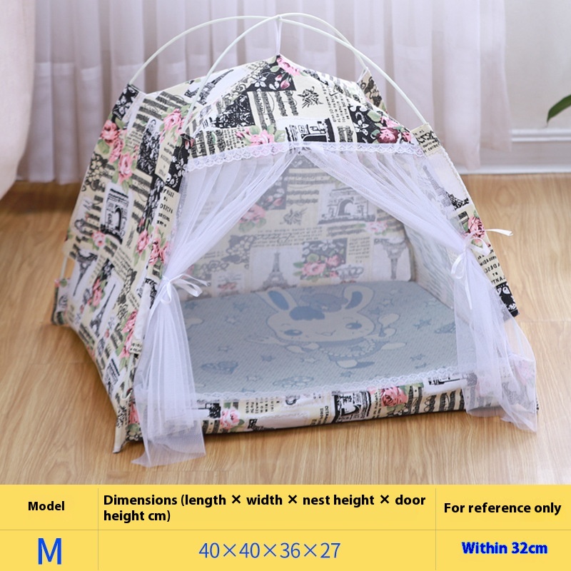 Cat Nest Summer Tent Kennel Four Seasons Universal
