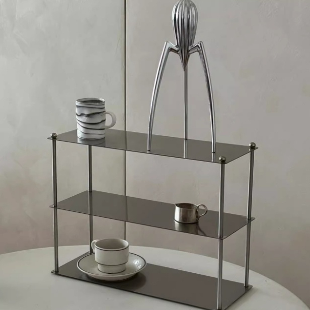 Metal Countertop Cup Storage Display Stand