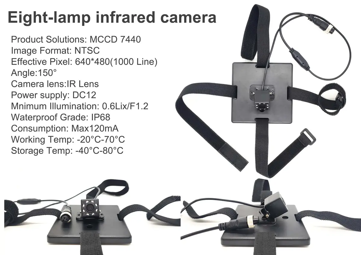 In-car Baby Monitoring Display Infrared High Definition