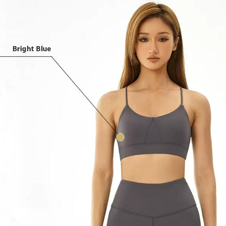 Running Sports Fitness Women's Shockproof Running Yoga Bra