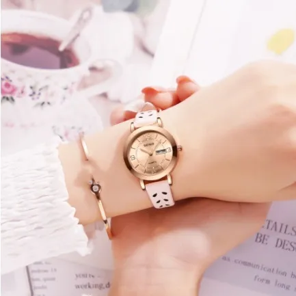 Night Light Waterproof Dual Calendar Women's Alloy
