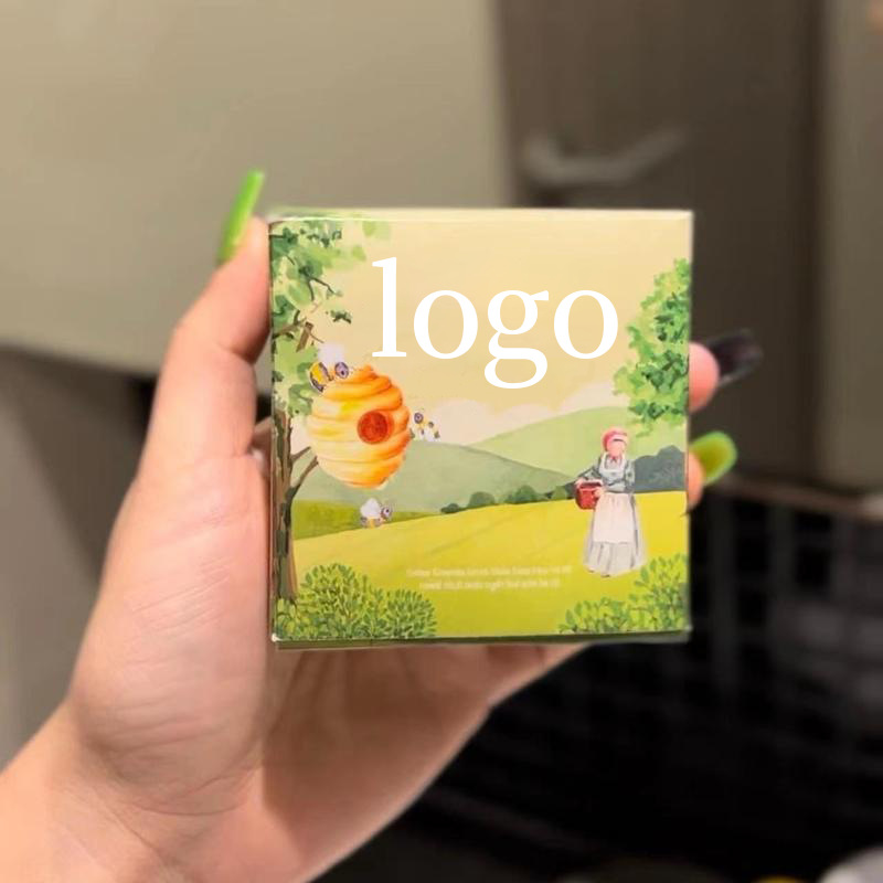 Coffee Green Tea Frosted Soap