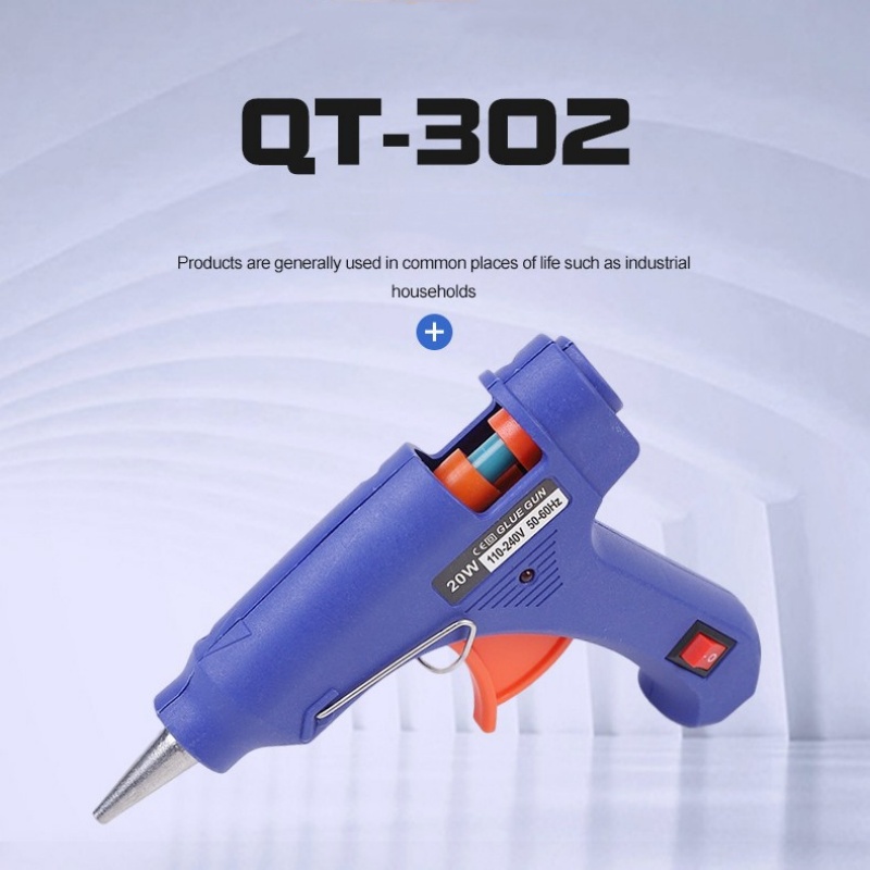 20W Mini Hot Melt Glue Gun Handmade Children DIY Gluing Gun